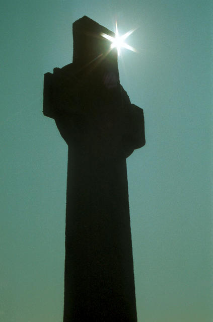 Iona Celtic Cross, Graveyard Of The Kings, Iona.